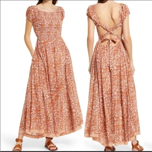 Free People Long Dress Large NWT - Picture 2 of 16
